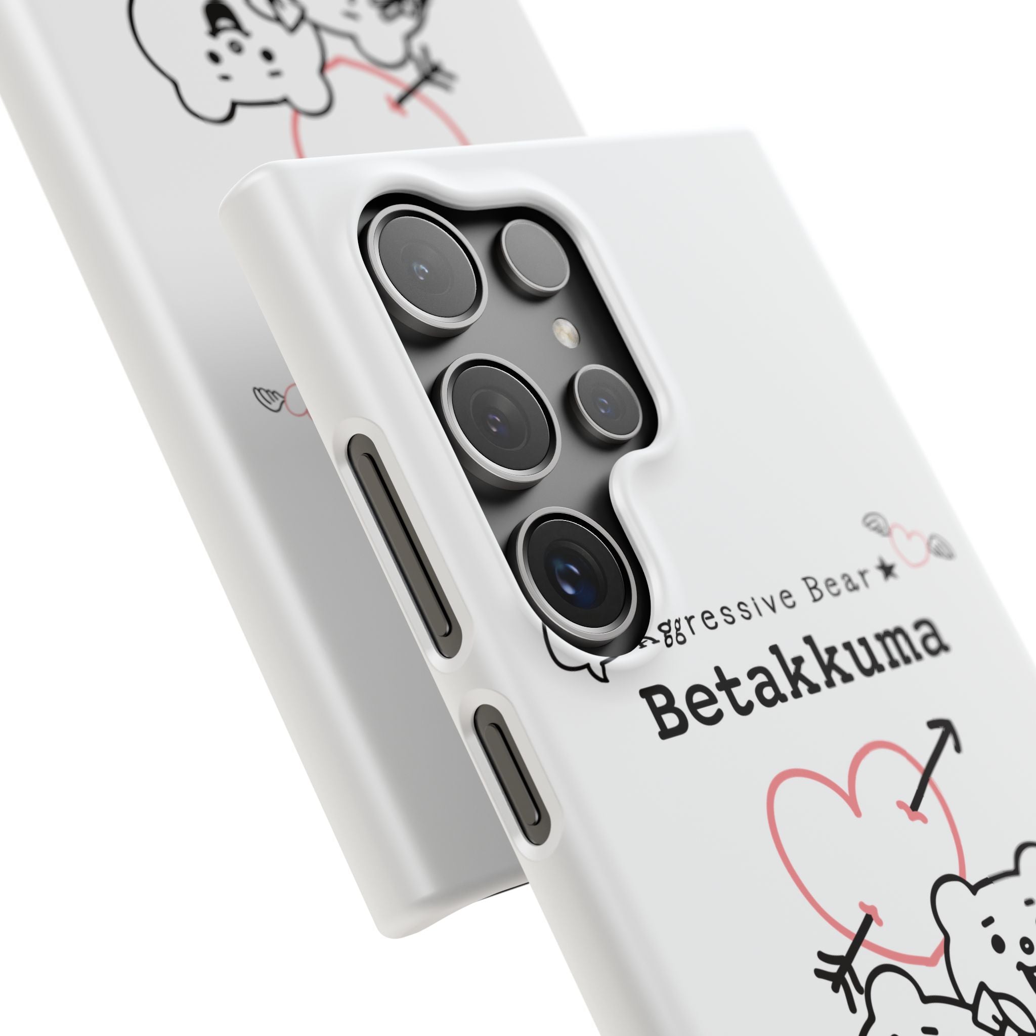 Betakkuma Arrow Heart Phone Case